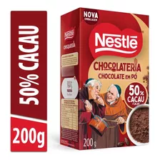Chocolate Pó Solúvel 50% Cacau Chocolateria 200g