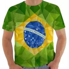 Camiseta Camisa Lc 8549 Brasil Futebol Coracao Seleção Copa