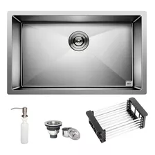 Cuba Quadrada Inox 304 Pia Gourmet 70x40 Acessórios+ Tábua