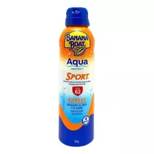 Protetor Solar Aqua Protect Spray Fps 50 Banana Boat Sport Performance Frasco 220ml