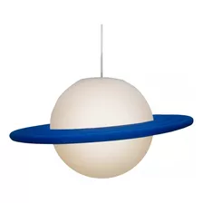 Luminária Infantil Pendente Saturno De Teto Quarto Criança