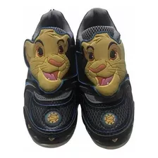 Zapatilla Rey Leon Velcro Niños Disney Park Importado