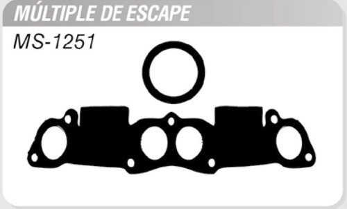 Empacadura Multiple Escape Caribe Rodeo Luv 2.3 2.6 86/00