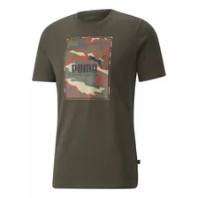 Playera Puma Iconic Tee Hombre Moda Amarilla Og