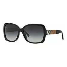Lentes De Sol - Burberry Be4160 Square Sunglasses For Women+