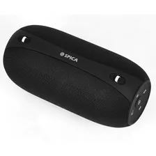 Parlante Bluetooth Spica Sp Bt1700 4.2 Splash Resist Color Negro