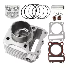 Kit De Cilindro Completo Para Moto Suzuki En125 Gn125 