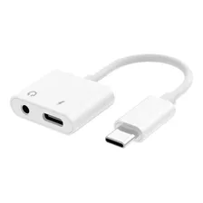 Adaptador Usb C A 3.5 Mm Aux Y Usb C Audio Y Carga