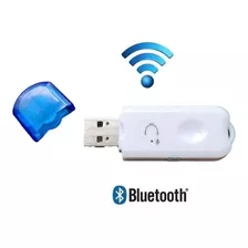 Receptor Bluetooth Usb Audio Auto Estéreo Parlante Musica