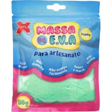 Massa De Eva Para Modelar Make+ Pacote 50g Verde Claro