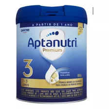 Kit C/4 Fórmula Infantil Danone Aptanutri Premium 3 800g 