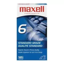 Fita Cassette Vhs Maxell Standard 6 Hrs Lacrada
