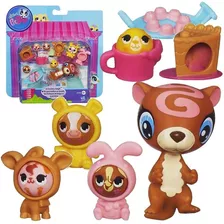 Littlest Pet Shop Chocodelicias Nutria Y Amigos Original