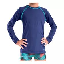 Camiseta Infantil Proteção Uv+50 Praia Piscina Verão Mash