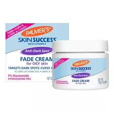 Palmer's Skin Success Creme Clareador Antimancha Peleoleosa Momento De Aplicação Dia/noite Tipo De Pele Oleosa