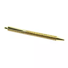 Bolígrafo - Glitz Gold Fashion Pen, 5.5 Ballpoint Pen With 