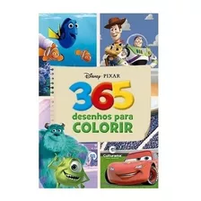 Livro Para Colorir Disney Pixar Com 365 Desenhos