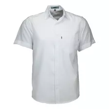 Camisa Masculina Social Manga Curta Microleve Nao Amassa