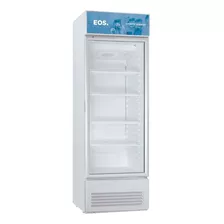 Refrigerador Expositor Eos 338l 1 Porta Vertical Eco Eev400 Cor Branco 110v