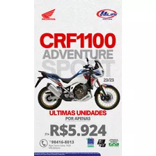 Honda Africa Twin Adv Sports Dct- 2023 Okm -21 X R$ 5.924,00