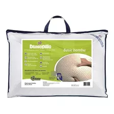 Travesseiro Basic 100% Látex Com Capa 100% Fibra De Bambu