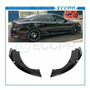 Fits 16-18 Honda Civic 2x Glossy Black Rear Bumper Lip  Ecc1