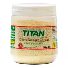 Levadura Nutricional En Copos - Sin Tacc - 200 Grs. Titan.