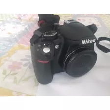  Nikon D3100 Dslr Cor Preto, Usada. 