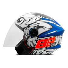 Capacete Moto New Liberty Three Elite Gp 88 Protork Fosco