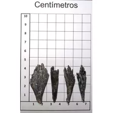 Cianita Negra Escoba De Bruja / Cuarzo 18.9 Gr Cb.-92