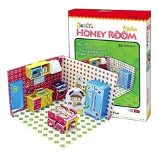 Puzzle 3d Cubicfun - Honey Room - Kitchen