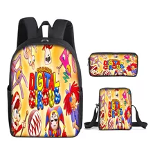 Conjunto De Três Peças De Mochila Magic Numbers Circus