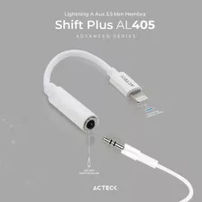 Adaptador Lightning A Jack 3.5mm Para iPhone Color Blanco