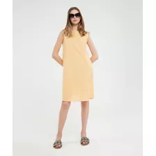 Vestido Mujer Patprimo M/s Naranja Algodón 30170941-30100