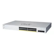 Switch Cisco Cbs220 24p Gigalan Poe 4x1g Sfp Gtia.of