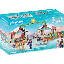 Playmobil Spirit 70395, Aldea Navideña! 100%nueva Y Original
