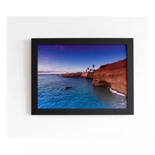 Quadro Art Montanha Beira Do Mar Parque Sunset Cliffs