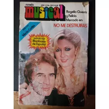 Rogelio Guerra Y Felicia Merado En Fotonovela Musical 1980