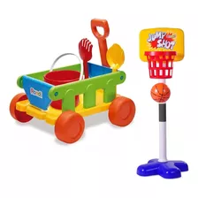 Carro De Arrastre Bebe Wagon Carrito Aro Basket Basquet Rond