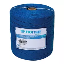 Corda Pe Pesca Trançada 3mm X 620mts Azul S/ Miolo 