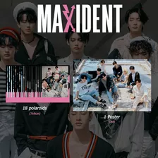 Kpop | Kit Straykids Maxident Case 143 Com Polaroids