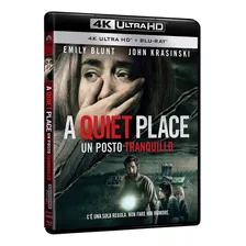 Blu-ray 4k Uhd Um Lugar Silencioso / Dublado / Novo /lacrado