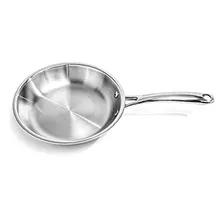 Professional Tri-ply 18/10 Stainless Steel Frying Pan 1...