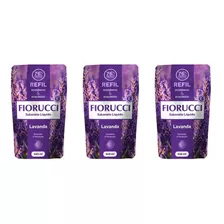 Fiorucci Lavanda Sabonete Líquido Refil 440ml (kit C/03)