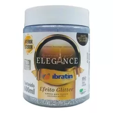 Efeito Glitter Brilho Gel P/ Tintas 600ml Elegance Ibratin