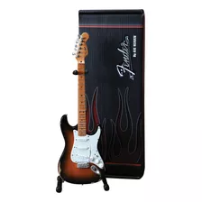 Replica En Miniatura De Guitarra Fender Stratocaster