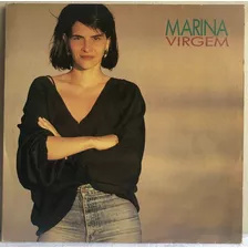 Lp Vinil - Marina Lima - Virgem Com Cartáz/encarte. 1987.