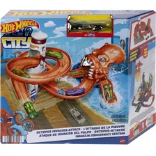 Hot Wheels City Pista Epica Ataque Do Dragao Mattel Hdp03 Cor Verde-escuro