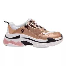 Zapatillas Gummi Balen Sneakers Mujer Con Plataforma Liviana