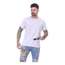  Kit 5 Camiseta Camisa Masculina Basica Algodão Premium Top